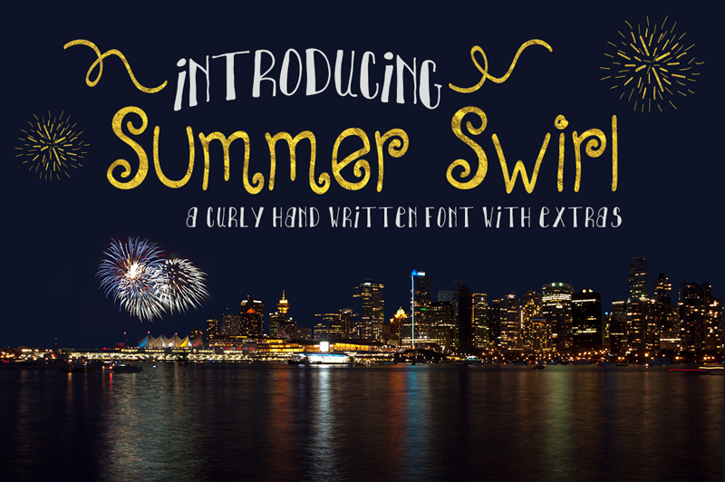 Summer Swirl Font