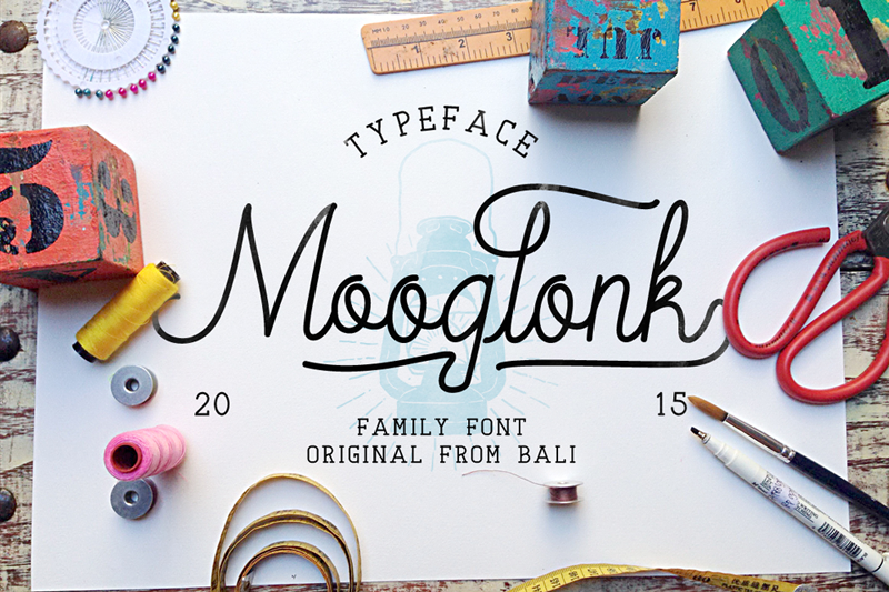Mooglonk Font