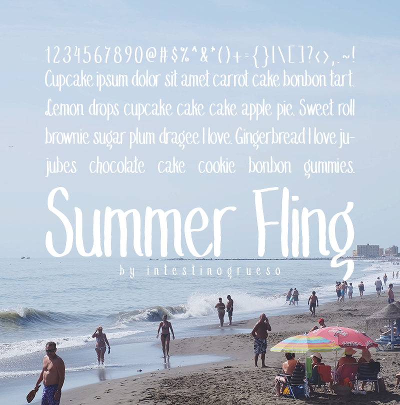 Summer Fling Font