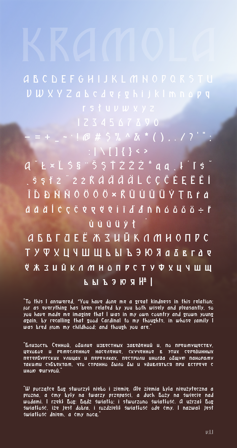 Kramola Font