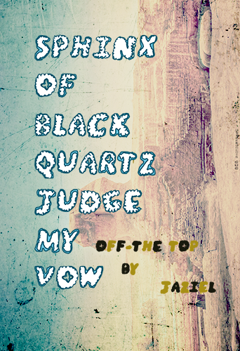 Off the top Font