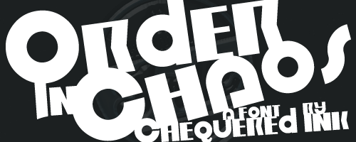 Order in Chaos Font