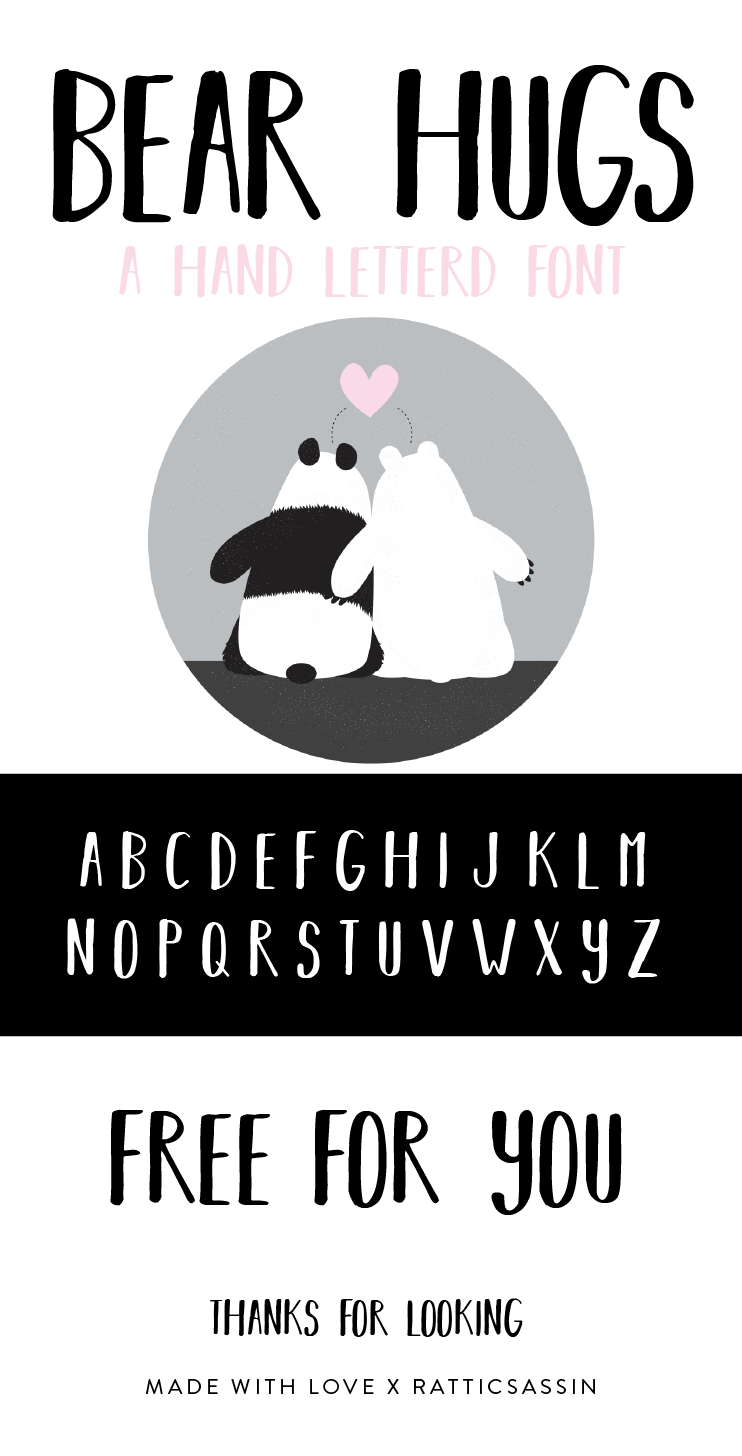 Bear Hugs Font