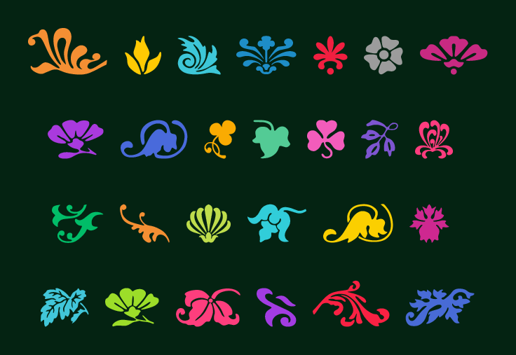 Fleurs Font Font