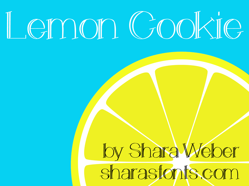 Lemon Cookie Font