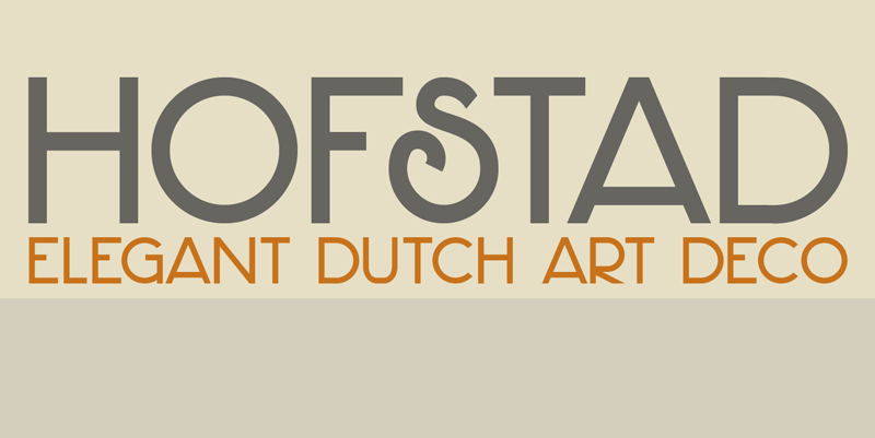 DK Hofstad Font