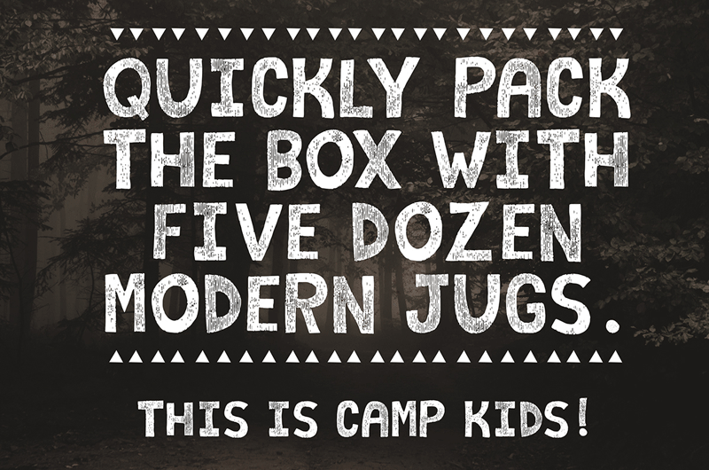 Campkid Font