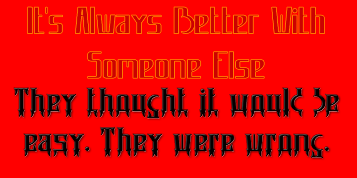 Carannorov / Sigil Font