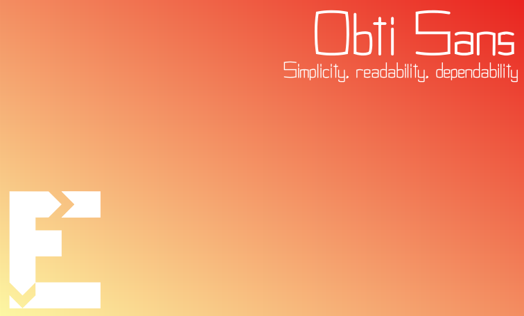 Obti Sans Font