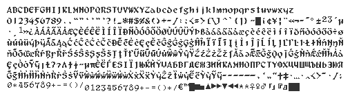 Filgaia Font