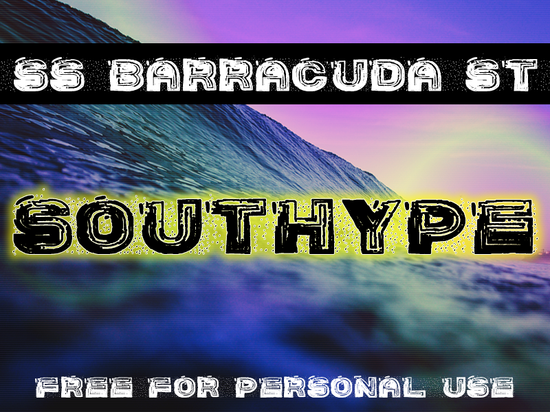 SS Barracuda St Font