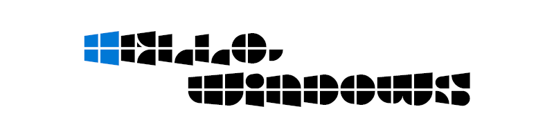 Windows Icon Font Font