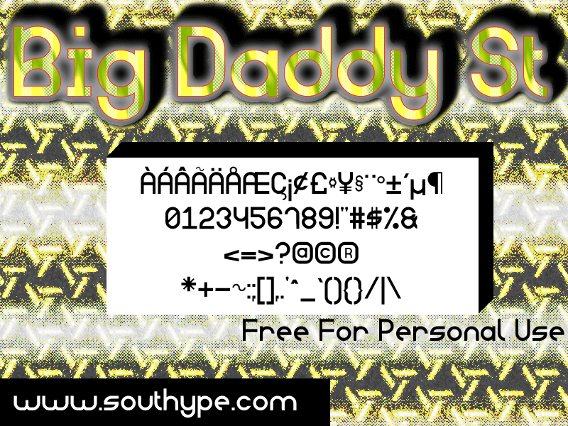 Big Daddy St Font