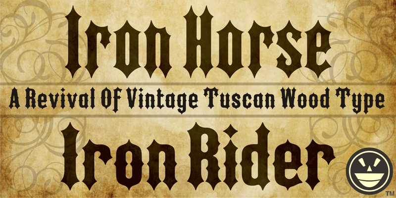 Iron Horse Font