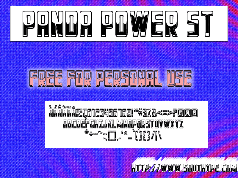 Panda Power St Font