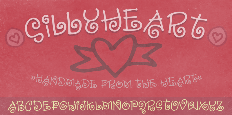 Sillyheart Font