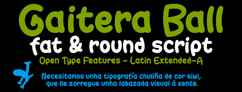 Gaitera Ball Font