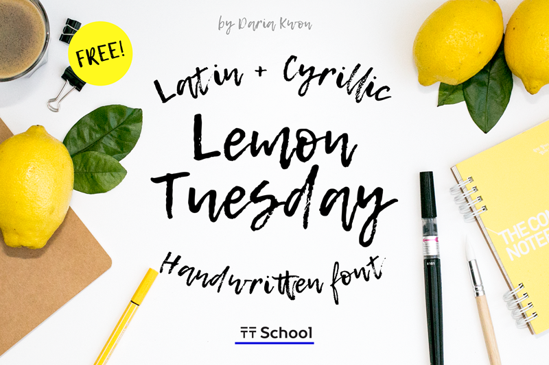 Lemon Tuesday Font