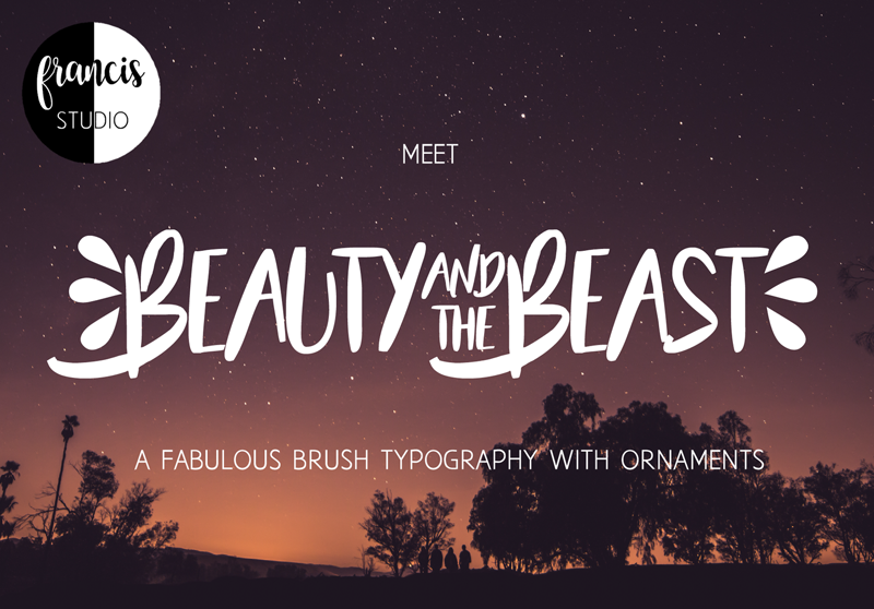 Beauty and the Beast Font