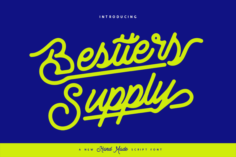 Bestters Supply Font