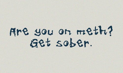 On Meth Font