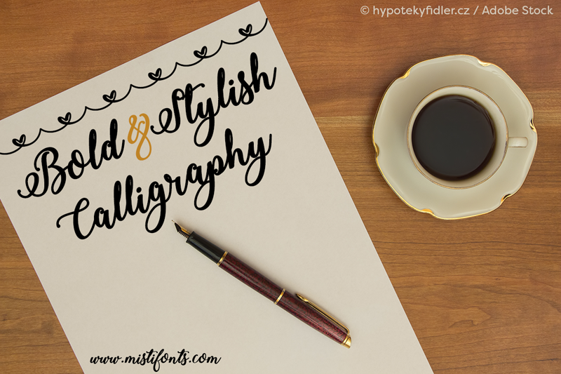 Bold & Stylish Calligraphy Font