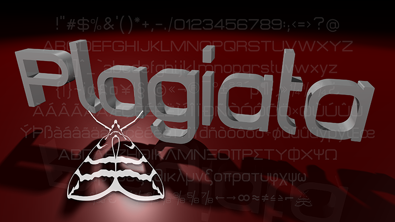Plagiata Font