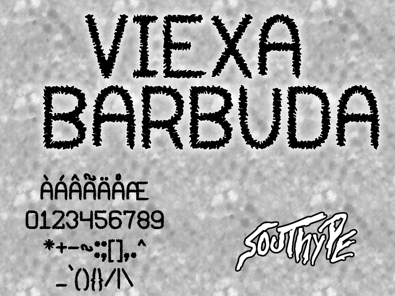 Viexa Barbuda St Font