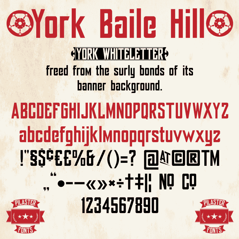 York Baile Hill Font