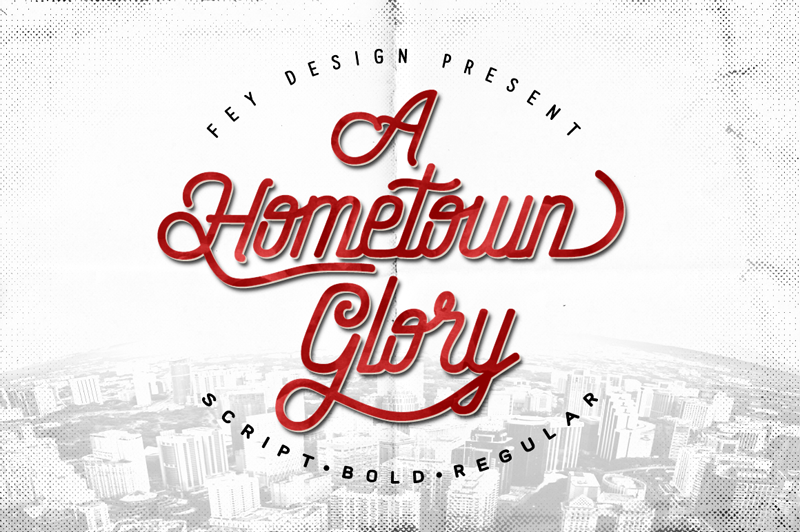Hometown Script Font