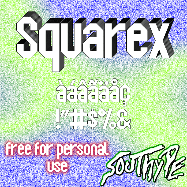 Squarex St Font