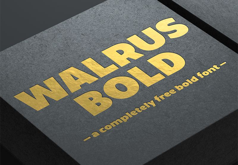 Walrus Font