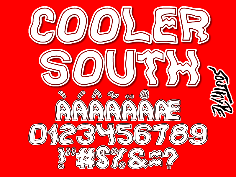 Cooler South St Font