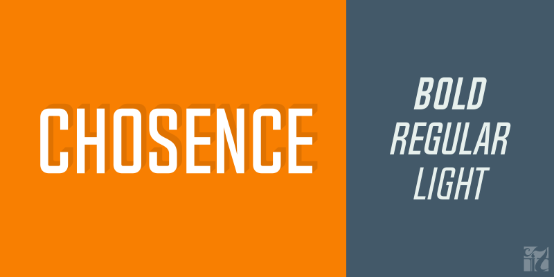 Chosence Font