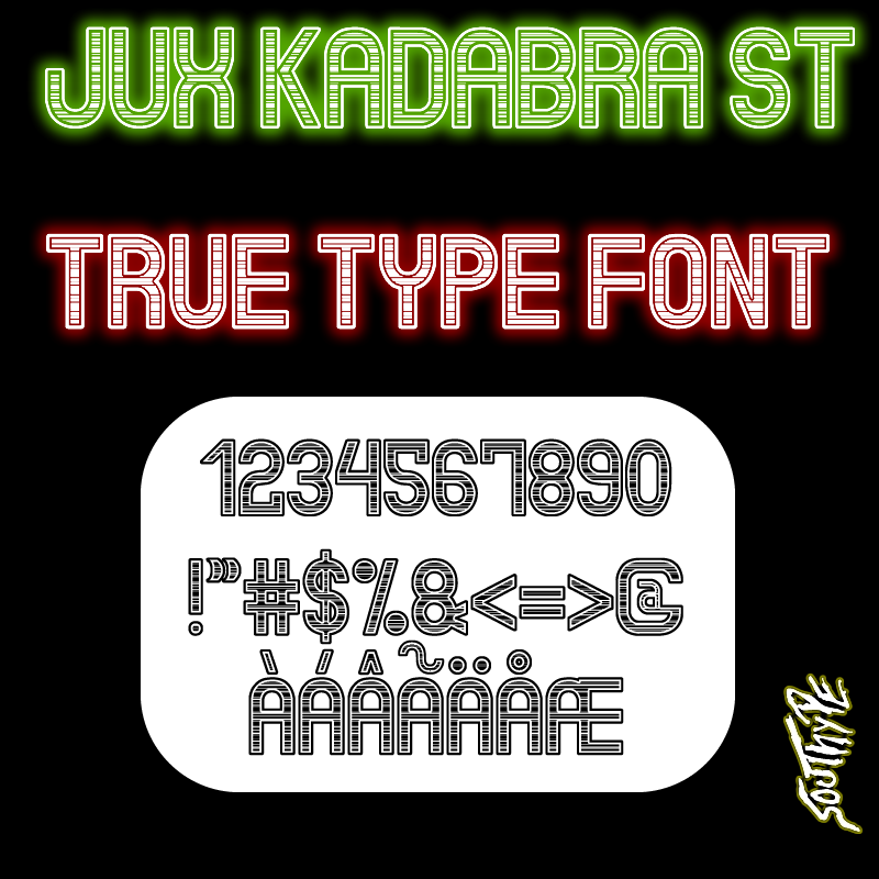 Jux Kadabra St Font