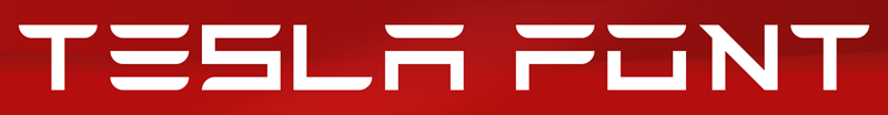 Tesla Font