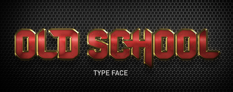 CF Old School Font