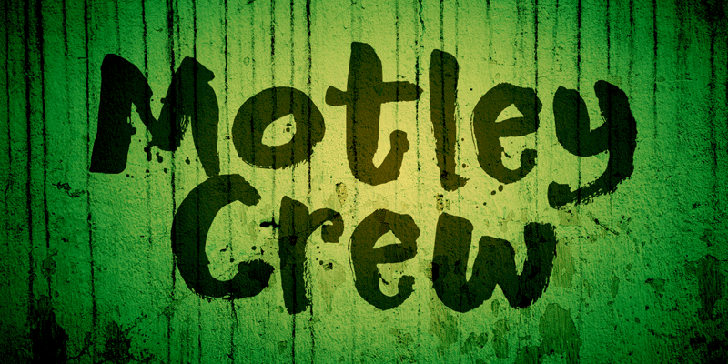 DK Motley Crew Font