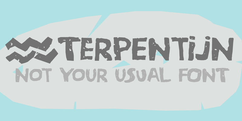 DK Terpentijn Font