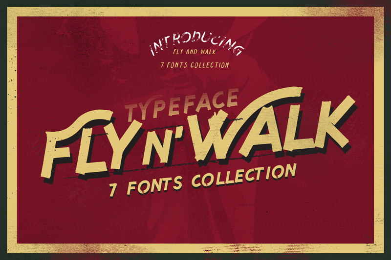 Fly n Walk Font
