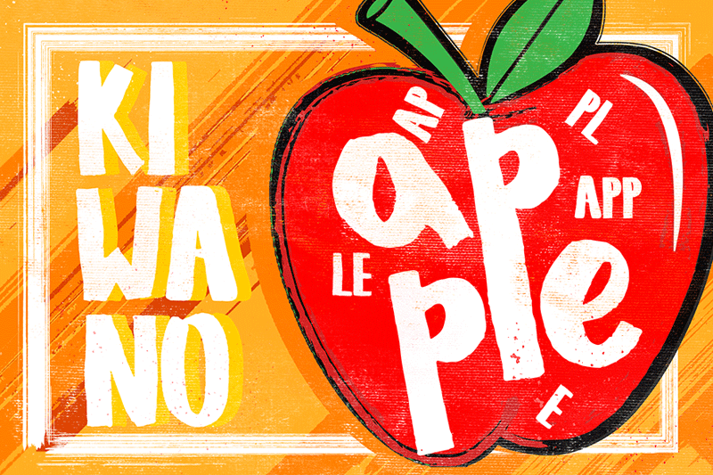 Kiwano Apple Font