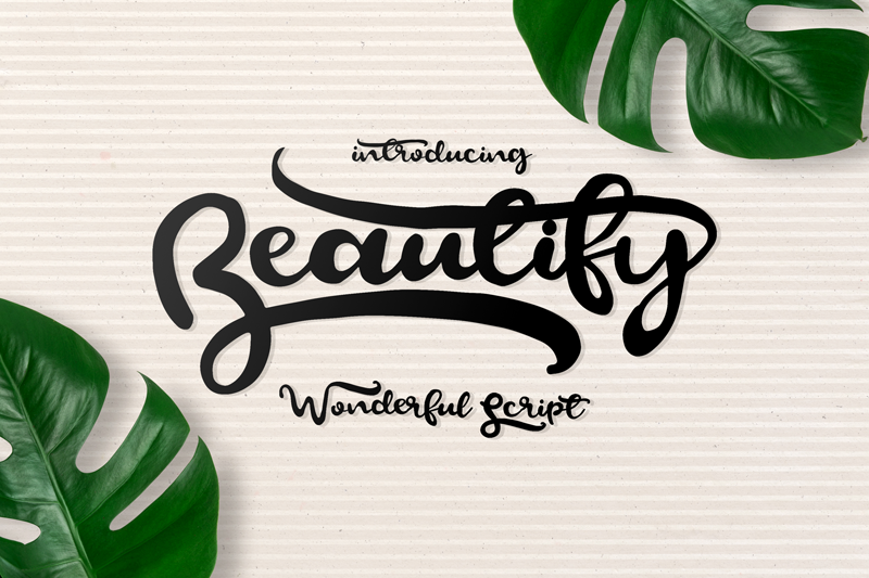 Beautify Script Font