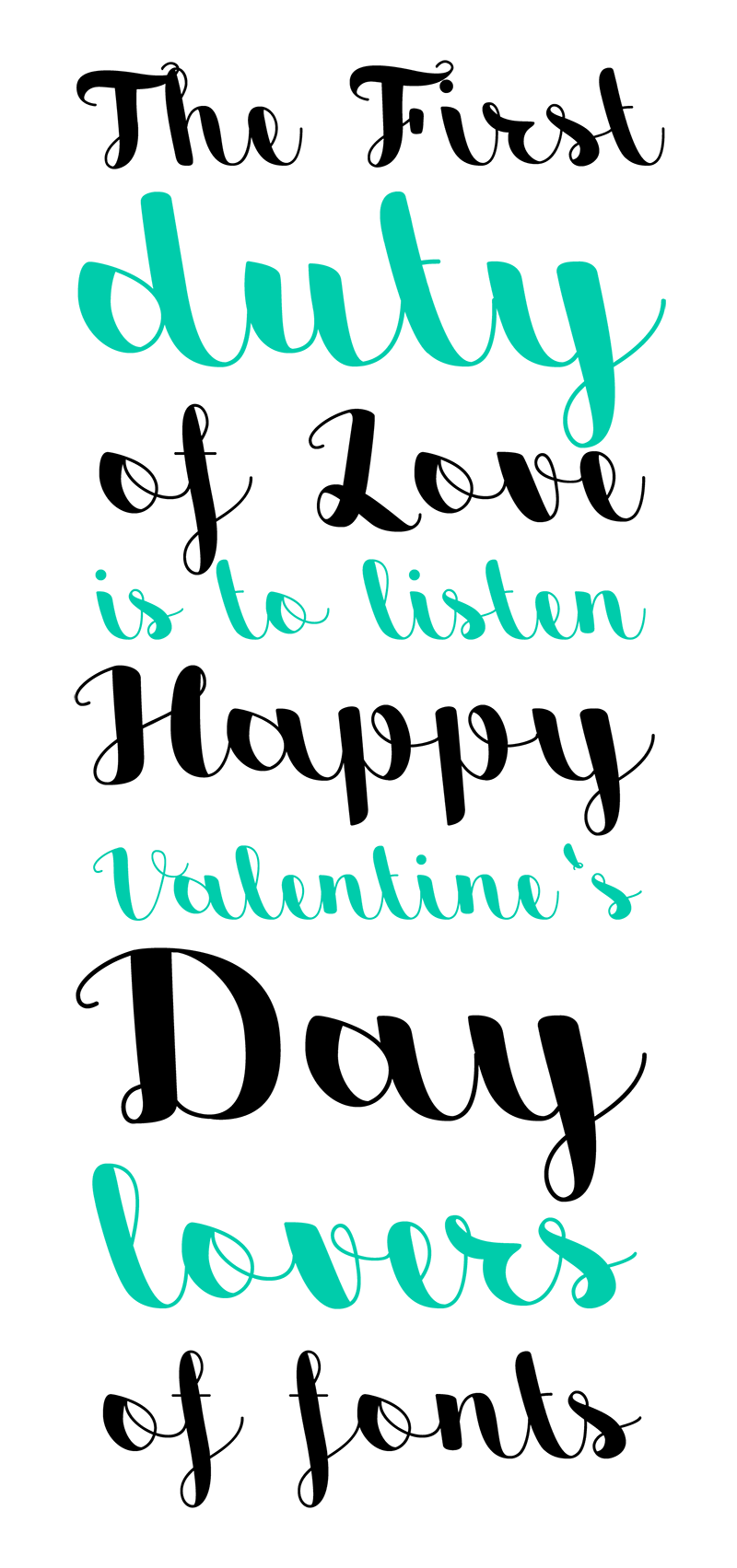 Sweetheart Script Font