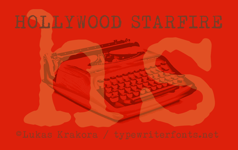 Hollywood Starfire Font