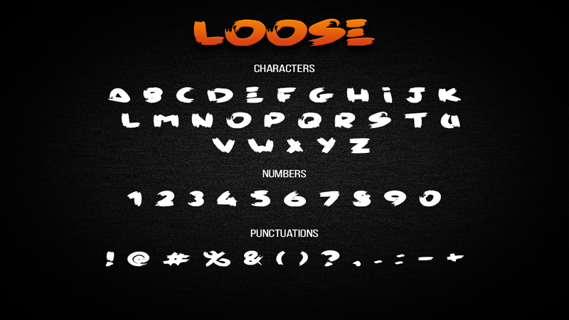 Loose Font