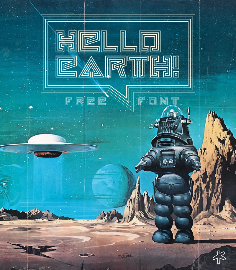 Hello Earth Font