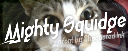 Mighty Squidge Font