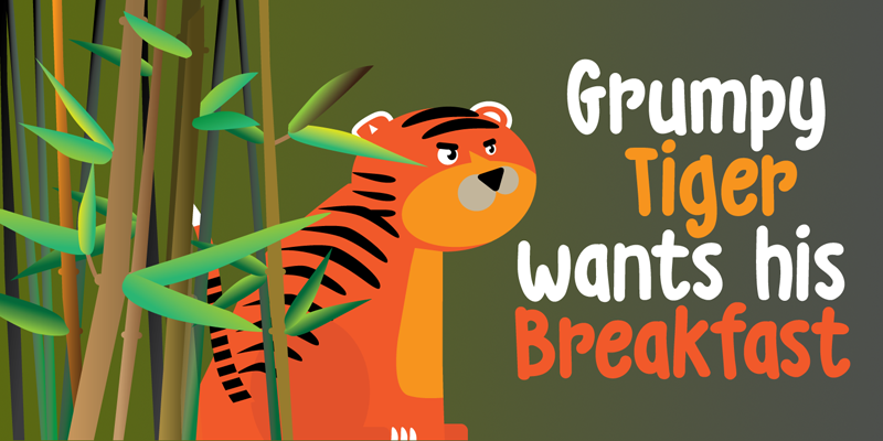 DK Grumpy Tiger Font