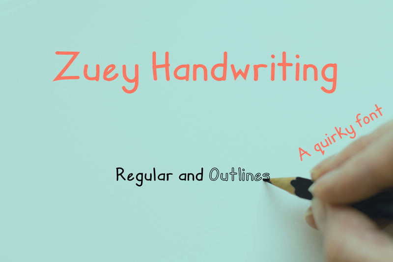 Zuey Handwriting Font