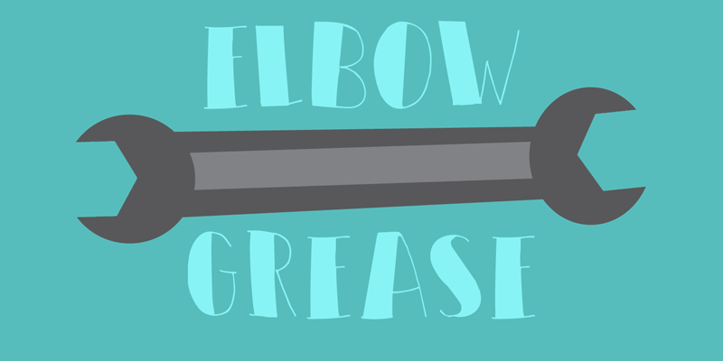 DK Elbow Grease Font